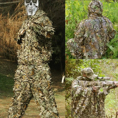 Unisex Camouflage Ghillie Suit