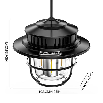 Retro Portable Waterproof Camping Lamp