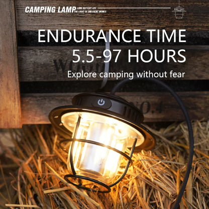 Retro Portable Waterproof Camping Lamp