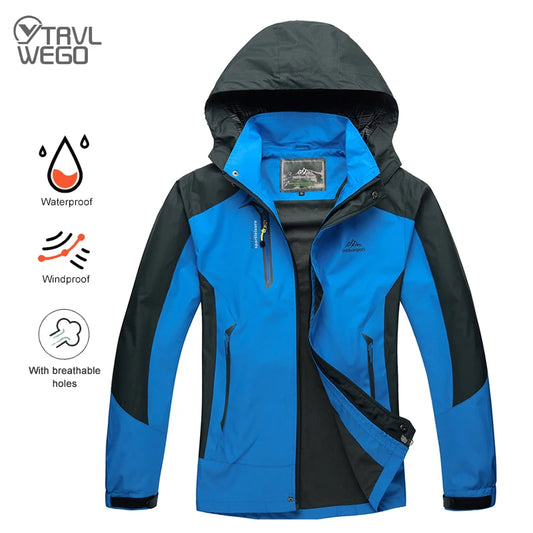 Camping Hiking Jacket Men Autumn Outdoor Sports Coat